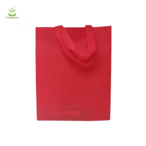 Bolsa tnt 25x30x9 resiste 6 kilos color rojo