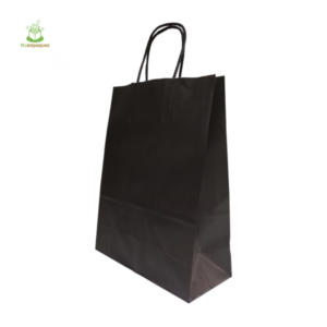 BOLSA KRAFT NEGRA 30X41X12
