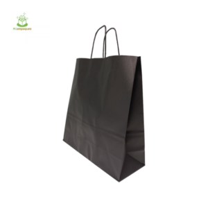 Bolsa kraft negra 31x33x11