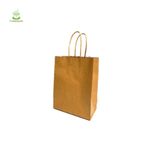 BOLSA KRAFT CAFE CON MANILLA 15X20X8