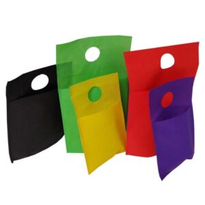 Bolsa TNT para basura auto con logo personalizado