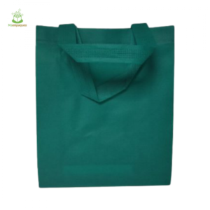Bolsa tnt 32x40x9 resiste 12k color verde