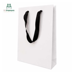 Bolsas de lujo 20x30x6 asa negra
